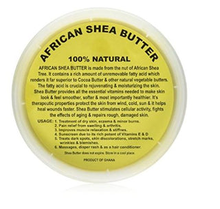 ERZULI - 100% Natural African Shea Butter (SOLID)