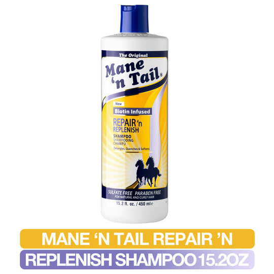 Mane 'n Tail - Biotin Infused Repair 'N Replenish Shampoo
