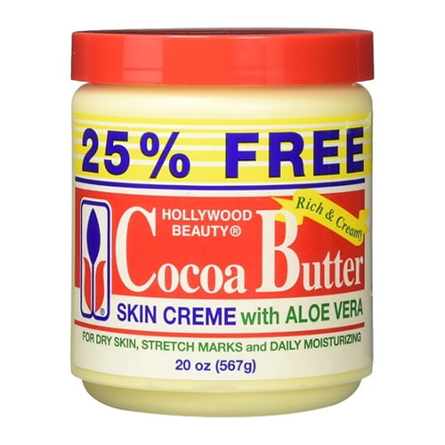 HollyWood Beauty - Cocoa Butter Skin Creme W/ Aloe Vera