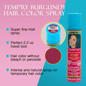 Jerome Russell - Temporary Hair Color BURGUNDY