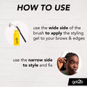 got2b - 2 IN 1 BROW & EDGE GEL