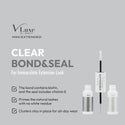 KISS - VLE MINI EXTENDED BOND & SEAL - CLEAR