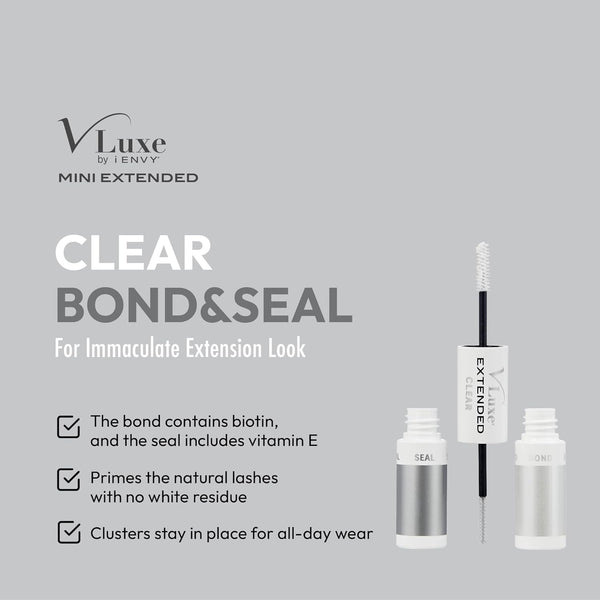 KISS - VLE MINI EXTENDED BOND & SEAL - CLEAR