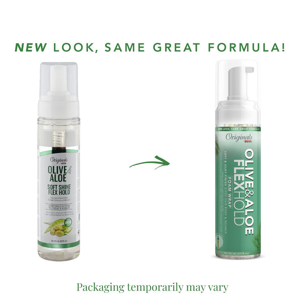 Africa's Best - Originals Olive & Aloe Soft Shine Flex Hold Foam Wrap