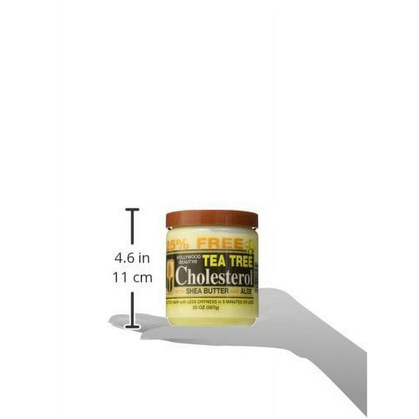 HollyWood Beauty - Tea Tree Cholesterol W/ Shea Butter & Aloe