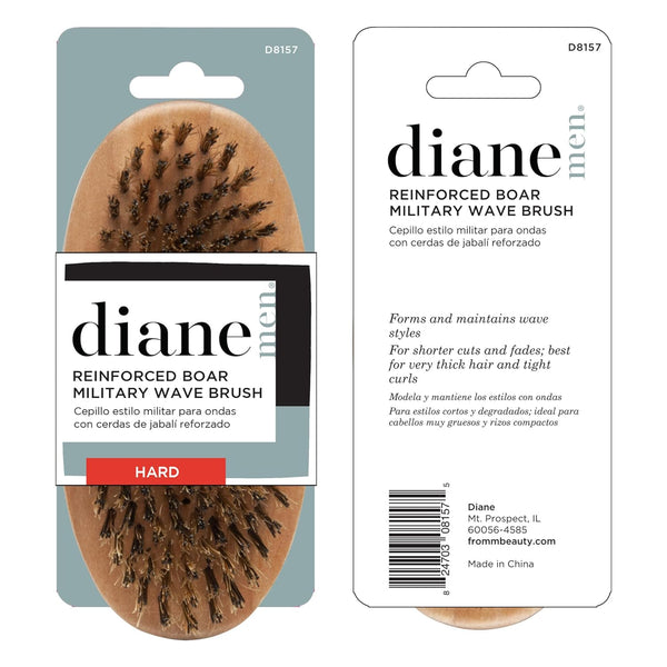 DIANE - Reinforced Boar Military Wave Brush HARD