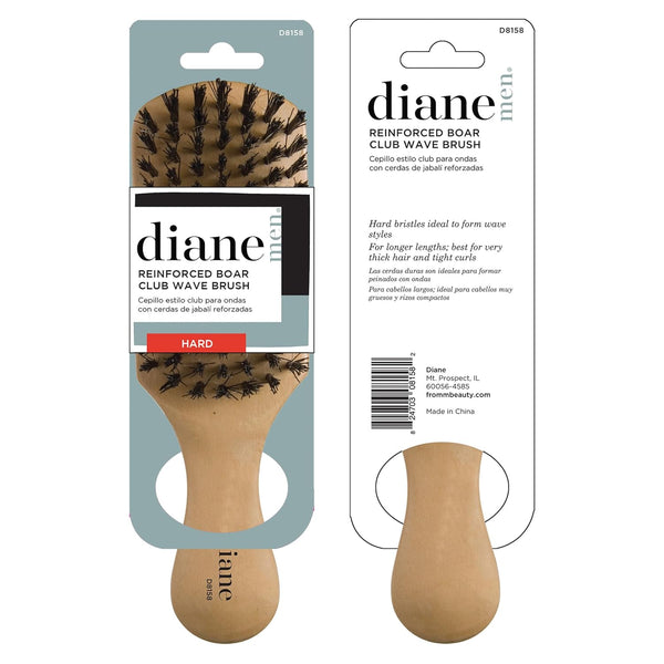 DIANE - Reinforced Boar Club Wave Brush HARD