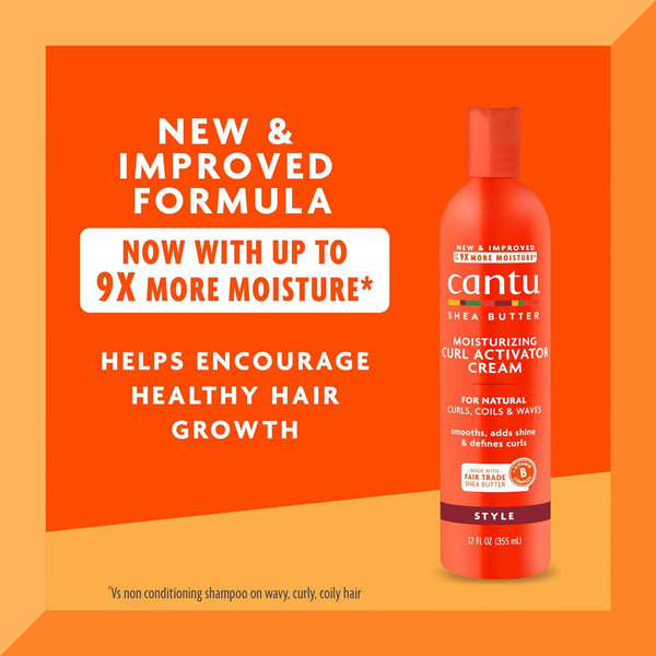 Cantu - Shea Butter Moisturizing Curl Activator Cream