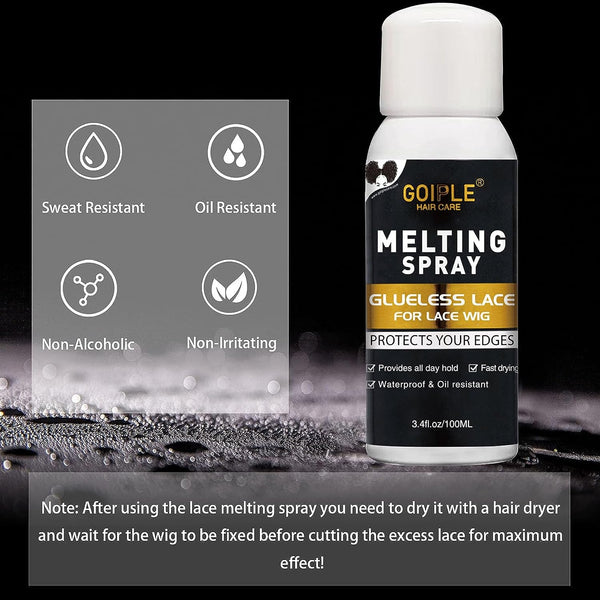 GOIPLE - Melting Spray Glueless Lace For Lace Wig Protect Edge