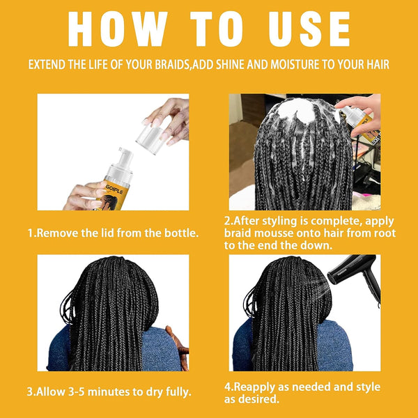 GOIPLE - Locks & Braid Foam Control