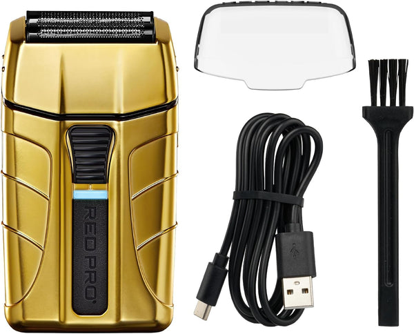 KISS - RED PRO CORDLESS SHAVER MATT GOLD