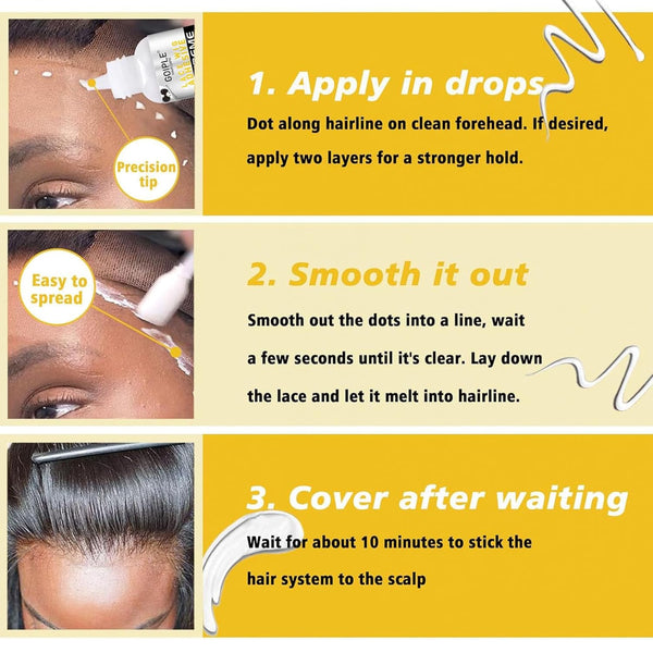 GOIPLE - Lace Wig Adhesive Extreme Firm Hold