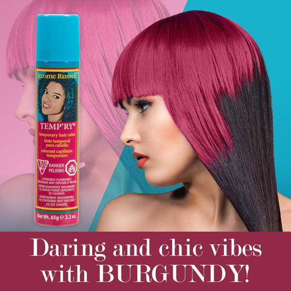Jerome Russell - Temporary Hair Color BURGUNDY
