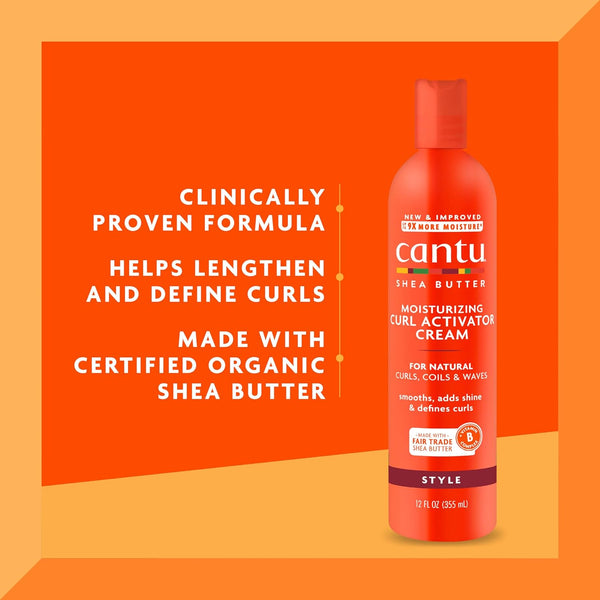 Cantu - Shea Butter Moisturizing Curl Activator Cream