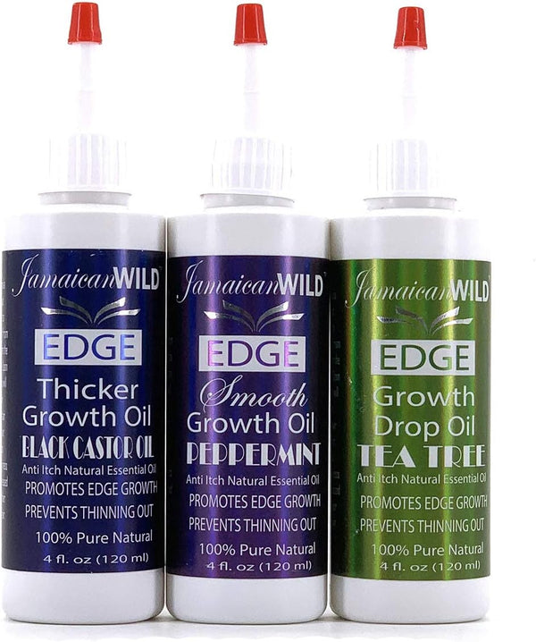 Jamaican Wild - Edge Thicker Growth Oil PEPPERMINT OIL