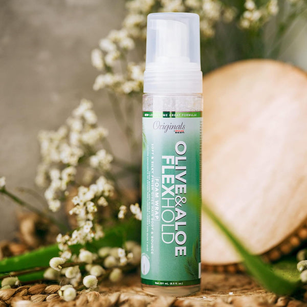 Africa's Best - Originals Olive & Aloe Soft Shine Flex Hold Foam Wrap