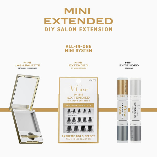 KISS - VLE MINI EXTENDED BOND & SEAL - BLACK