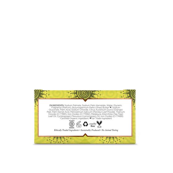 NUBIAN - LemonGrass & Tea Tree Bar Soap Brightening & Refreshing
