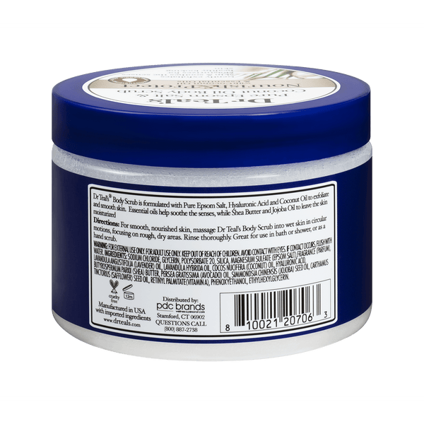DR. TEALS - Epsom Salt Body Scrub Nourish & Protect W/ Coconut Oil