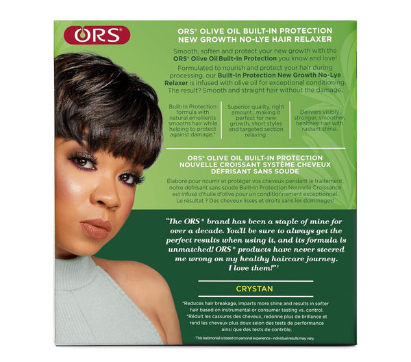 ORS - Olive Oil New Growth No-Lye Hair Relaxer Kit EXTRA STRENGTH