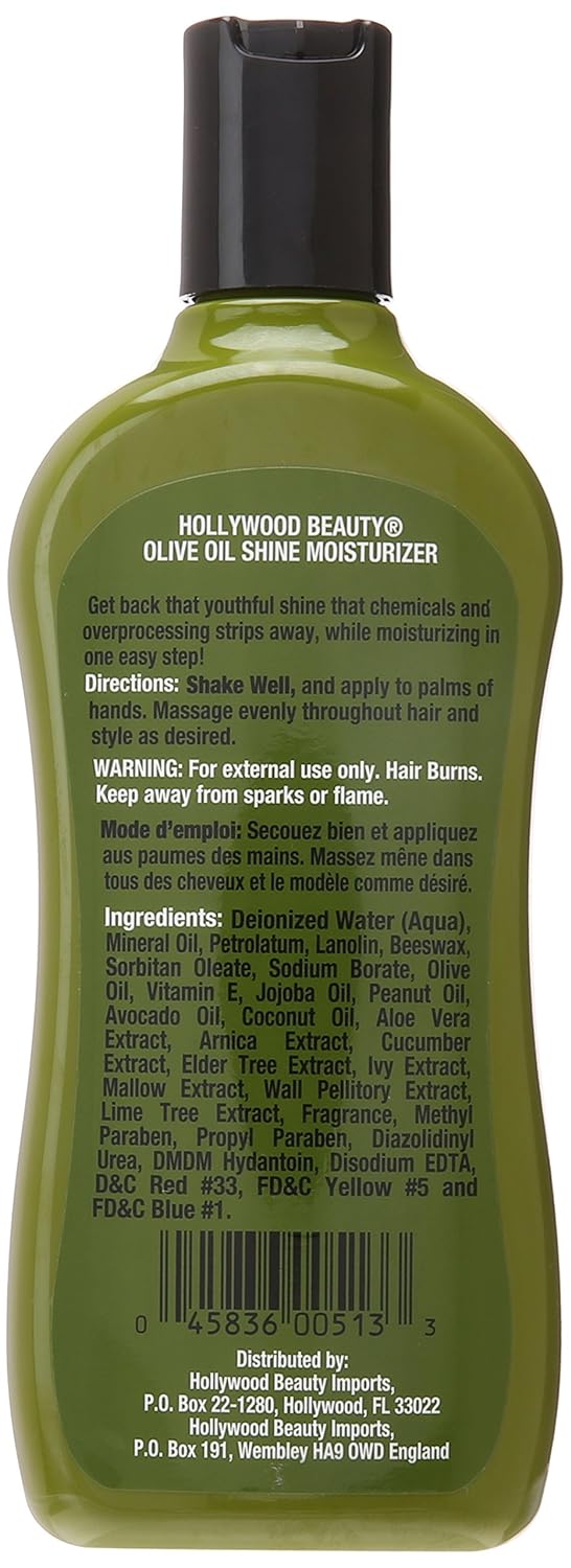 HollyWood Beauty - Olive Oil Shine Moisturizer