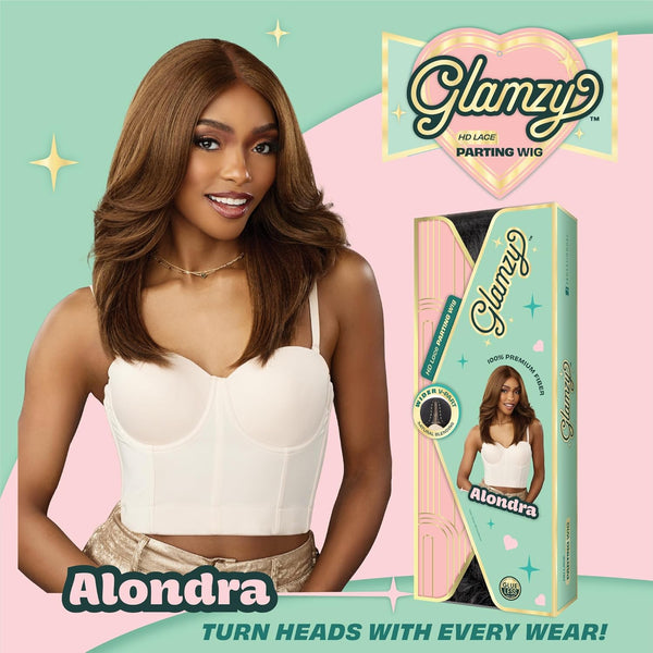 SENSATIONNEL - GLAMZY HD LACE PART WIG ALONDRA
