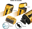 KISS - RED PRO CORDLESS SHAVER MATT GOLD