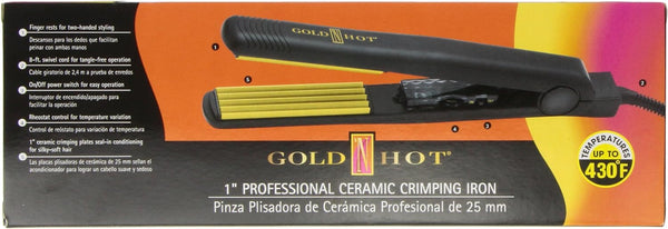 Gold 'N Hot - Professional 1" Ceramic Mirco Crimping Iron
