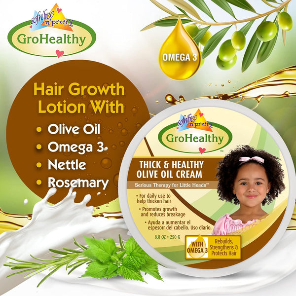 Sof N' Free - N' Pretty GroHealthy Thick & Healthy Olive Oil Cream