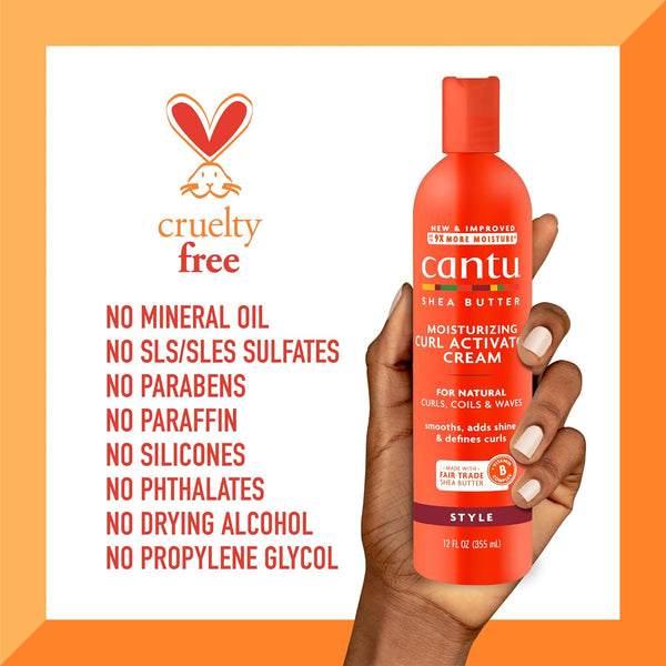 Cantu - Shea Butter Moisturizing Curl Activator Cream