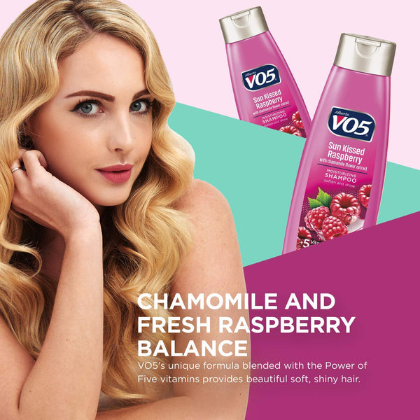 Alberto VO5 - Sun Kissed Raspberry Moisturizing Shampoo