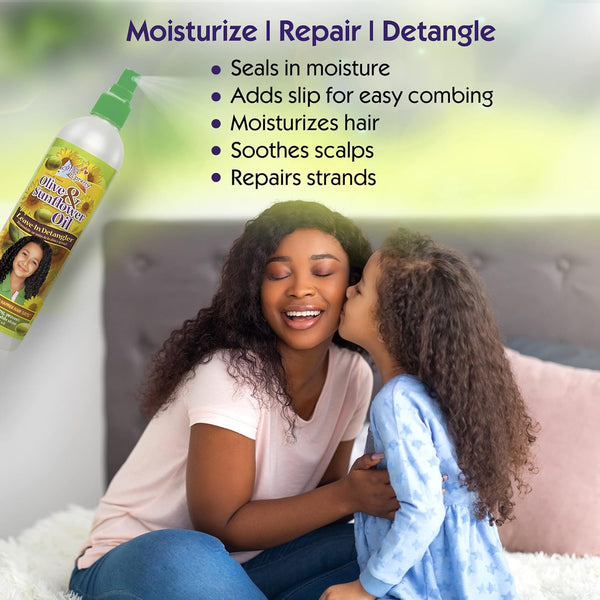 Sof N' Free - N' Pretty Olive & Sunflower Oil Leave-In Detangler