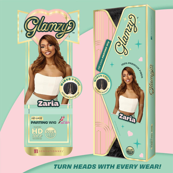 SENSATIONNEL - GLAMZY HD LACE PART WIG ZARIA