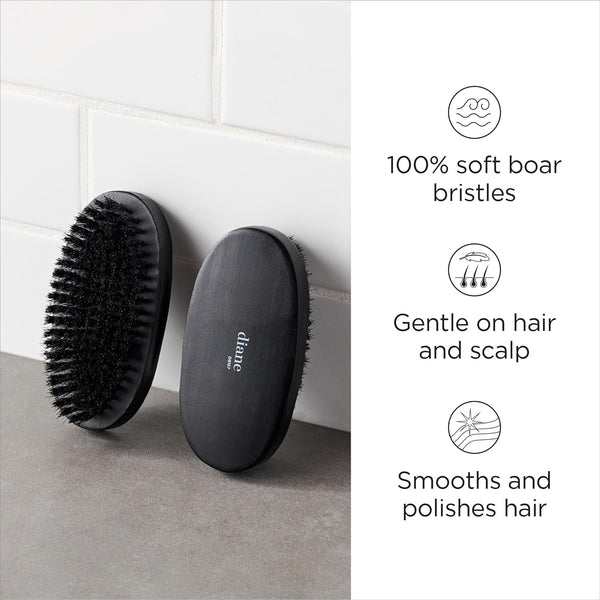 DIANE - 100% Boar Military Wave Brush SOFT