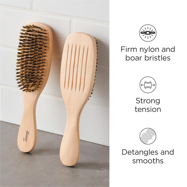 DIANE - Reinforced Boar Wave Brush HARD