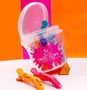 COLOR TRAK - Rubberized Croc Clips Jar