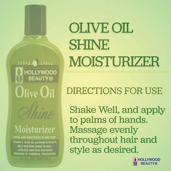 HollyWood Beauty - Olive Oil Shine Moisturizer