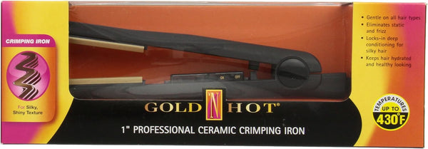 Gold 'N Hot - Professional 1" Ceramic Mirco Crimping Iron