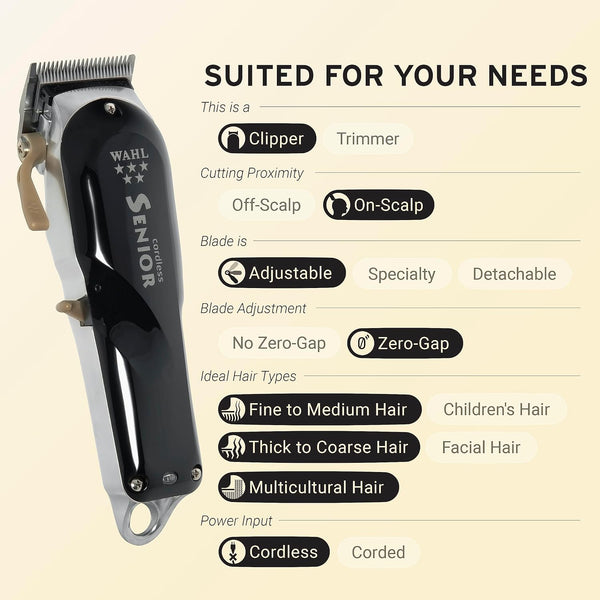 WAHL - Professional 5-Star Cordless Senior