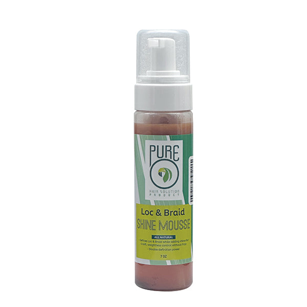 PureO - Loc & Braid Shine Mousse