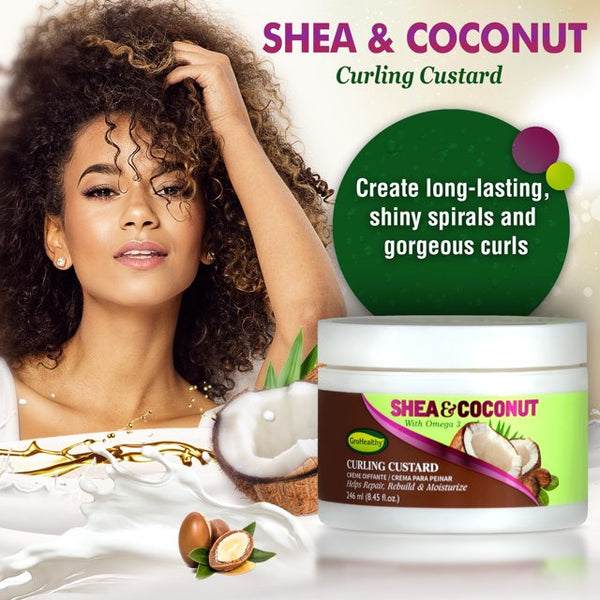 Sof N' Free - GroHealthy Shea & Coconut Curling Custard
