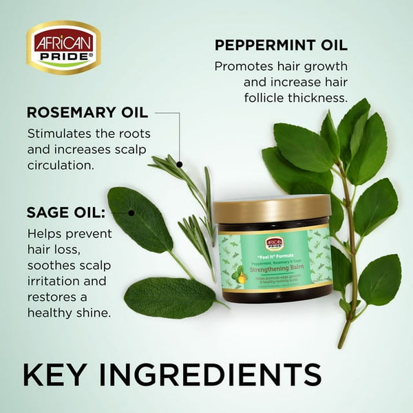African Pride - "FEEL IT" FORMULA STRENGTHENING BALM