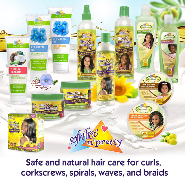 Sof N' Free - N' Pretty Olive & Sunflower Oil Leave-In Detangler