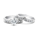 JOY JEWELRY - Cubic Zirconia Silver Ring (99R-026)