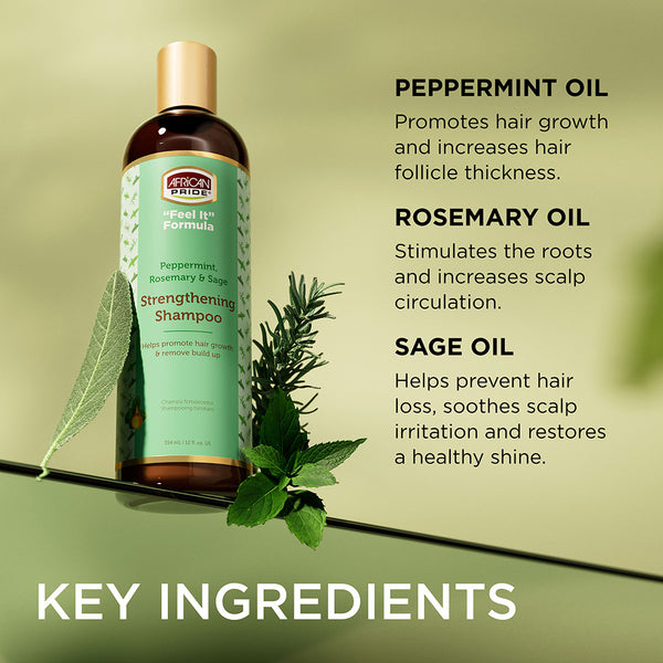 African Pride - "FEEL IT" FORMULA STRENGTHENING SHAMPOO