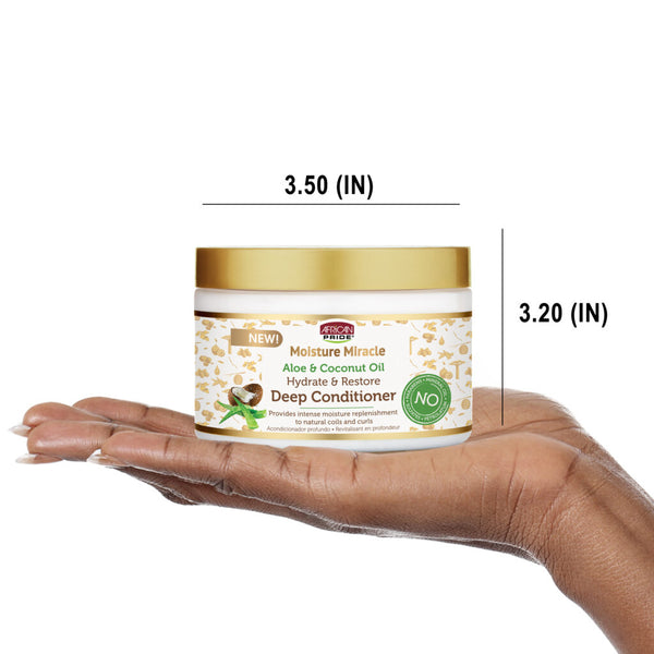 African Pride - Moisture Miracle Aloe & Coconut Oil Deep Conditioner