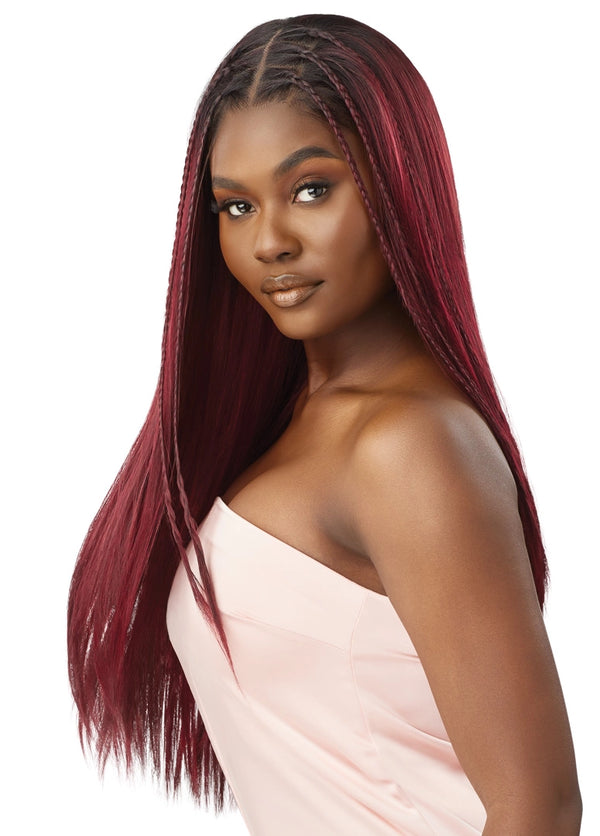 OUTRE - AIRTIED 100% FULLY HAND-TIED WIG - HHB - SLEEK YAKI 28"