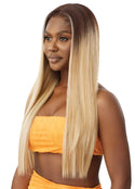 OUTRE - AIRTIED 100% FULLY HAND-TIED WIG - HHB - SLEEK YAKI 28"