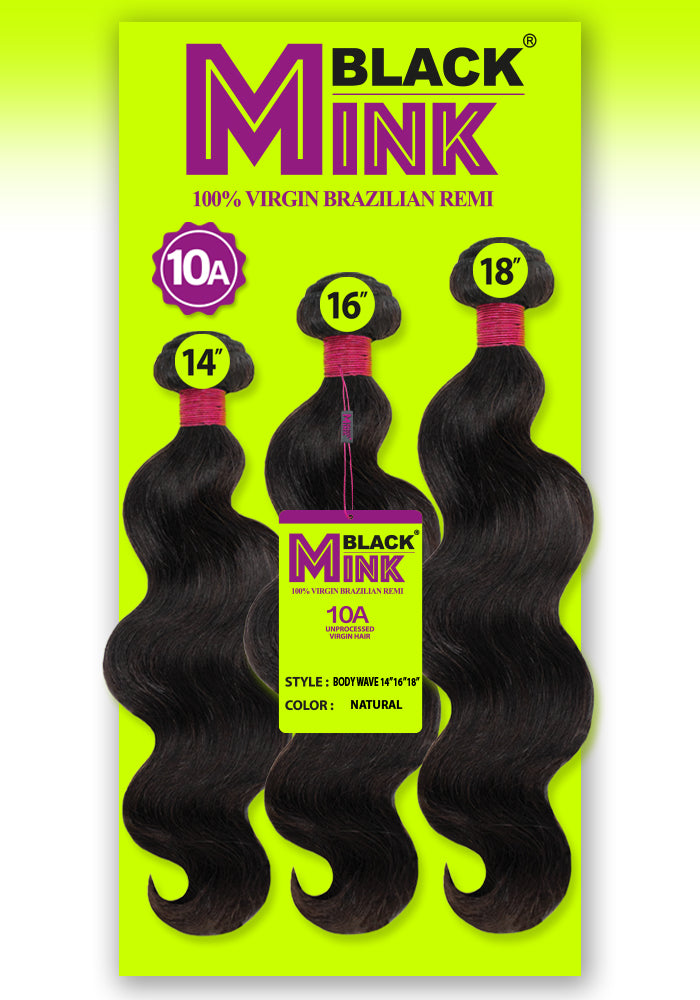 NO BRAND - 100% 9A VIRGIN HAIR BUNDLE BLEACH, DYE, PERM (BODY WAVE) 