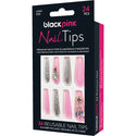 BLACK PINK - Nail Tips Premium False Nails BNT006